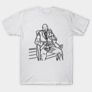 Tired Businessman Portrait T-Shirt